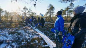 Matkajad Räätsadega Laudteel