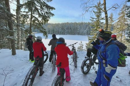 E- fatbike rattamatk ja elektritõukerattamatk Taevaskojas