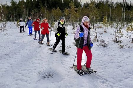 Räätsamatk Eesti-Vene piiril. Kuresoo rabamatk