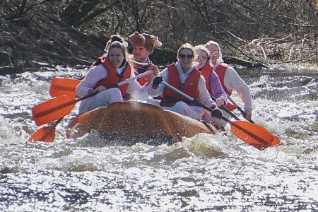 Kevadine sulavete rafting Võhandu jõel