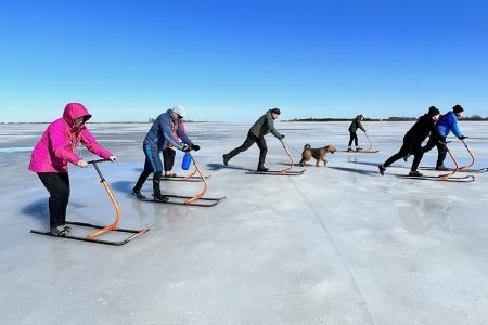 Tõukekelgumatk Eesti – Vene jääpiiril