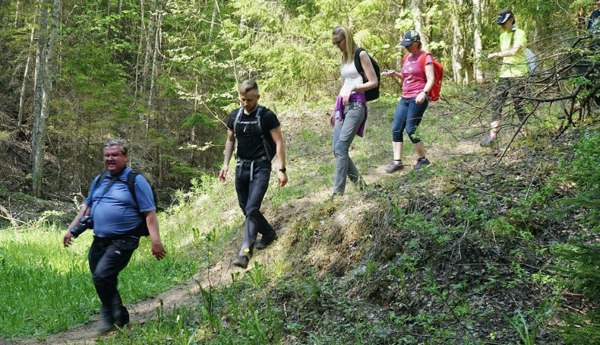 Matkamine Taevaskoja – Kiidjärve – Taevaskoja matkarajal