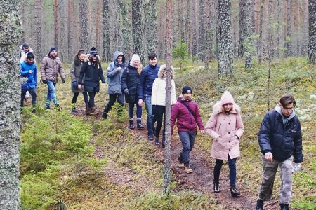 Jalgsimatk Taevaskoja Ahja ürgorus