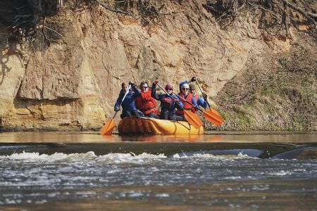 Päevane Võhandu kanuumatk, süstamatk, parvematk, rafting